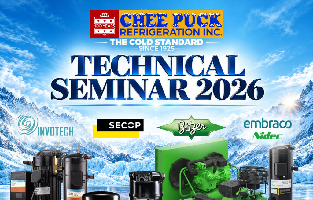 Chee Puck Refrigeration Inc. to Host Technical Seminar 2026